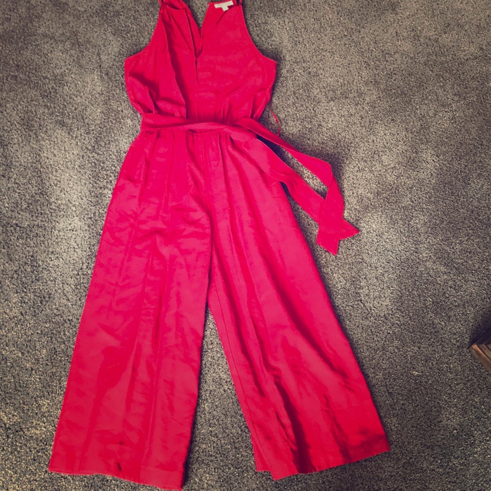 Adorable red jumpsuit